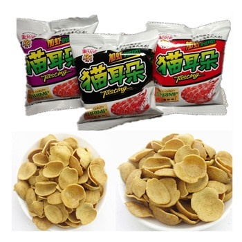 猫耳朵称重包装休闲食品油炸膨化饼干零食小吃 - 众划算官方网站