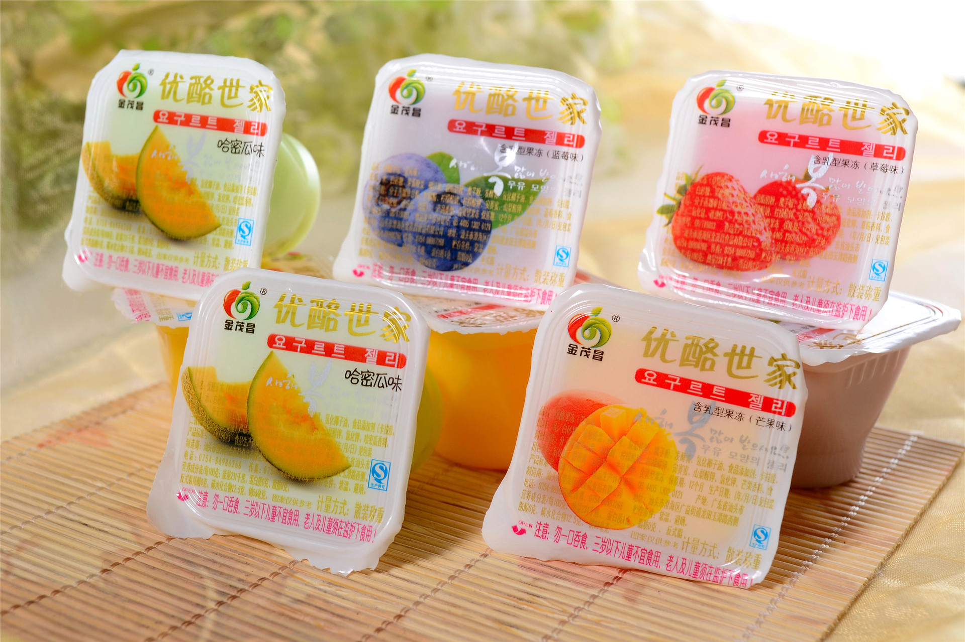【金茂昌 休闲食品 散装 优酪果冻 多种口味 布丁】价格,厂家,图片,果冻、布丁,汕头市澄海区金茂昌食品-